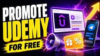 How to Promote Udemy Courses for Free? Secret from Top Rated Udemy Instructor - Andrii Piatakha