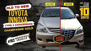 Toyota Innova Type 4 Conversion | Champagne Gold | #162 Car Modified  @mgsautomotivein ​