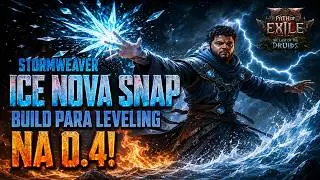 STORMWEAVER ICE NOVA SNAP! Best Leveling Build for Sorcerer in Patch 0.4! Path of Exile 2