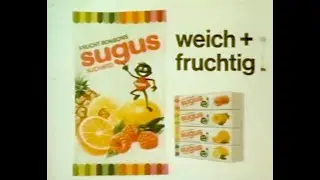 Sugus Kaubonbons von Suchard 1979