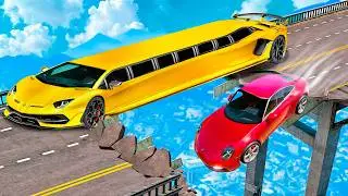 СМОЖЕТ ЛИ ТАЧКА ПЕРЕЛЕТЕТЬ СЛОМАННЫЙ МОСТ В ГТА 5 ? - ЭКСПЕРИМЕНТ В GTA 5