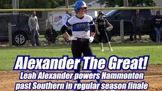 Hammonton 11 Southern 1 (5 Innings) | HS Softball | Leah Alexander HR & 4 RBIs!