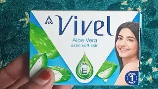 Vivel Aloe Vera _Vitamin E Satin Soft Soap Review In Hindi ll 