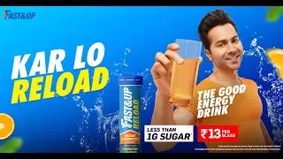 Fast&Up Reload - Instant Energy with less than 1g Sugar ⚡