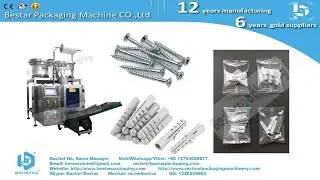 Long screw and expansion screws counting packing machine