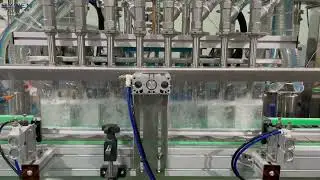 High Precision Automatic Hand Liquid Soap Bottle Filling Machine