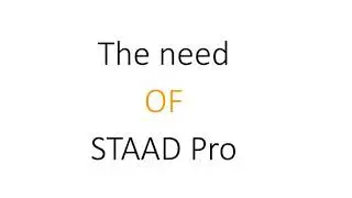 Introduction to staad pro