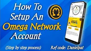How to create an omega network account | Omega network tutorial