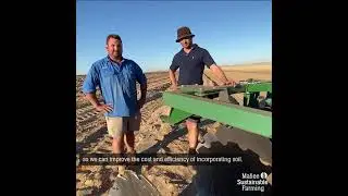 High Work Rate Plough prototype in action near Lameroo