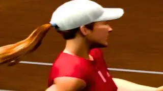 Serena Williams vs Justine Henin H FULL MATCH | Smash Court Tennis Pro Tournament 2 AI Simulation