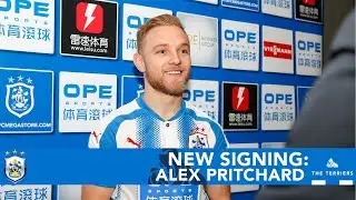 NEW SIGNING: Alex Pritchard on joining Huddersfield Town