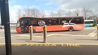 translink Bus 🚌 reversing out.here in derry Londonderry bus Station.