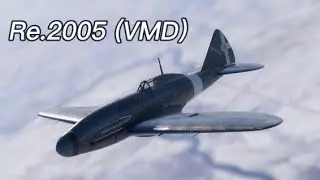 Playing new battle pass Re.2005 (VDM) in War Thunder.