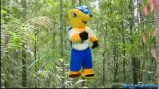 Fuleco Mascote da Copa   Panico Na Band   02 12 2012   YouTube4
