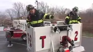 Tower Ladder Bucket Rescue