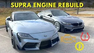 Как починить двигатель B58 с треснувшей головкой блока цилиндров! Капитальный ремонт двигателя Su...