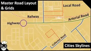 Grid & Road Mastery: Creating a Traffic Proof Layout | Cities Skylines