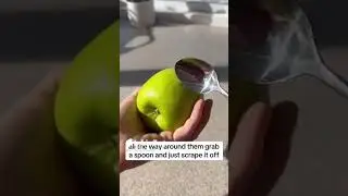 Best Trick to Clean Your Apples Right 🍎🧽