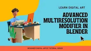 ֍ Blender 3D Animating Tutorial for Engineers in Hindi: Advanced Multi Res Modifier in Blender֍