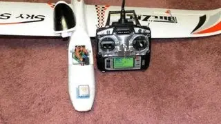 SkySurfer with OpenAero Stabilization (HK KK board) Video Tests with HD720 Dice Cam