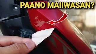 Mga Paraan sa Pagtanggal ng Decals/Sticker ng Motor | Moto Arch