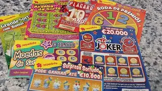 Mix of Portugal lottery tickets. 🤑 🤑 🤑 🤑 🤑 