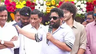 EX MLC Buddha Venkanna Speech at Padma Bhushan Super Star Krishna Garu Statue Inaguration   YouWe
