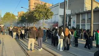 Manifestations: blocage d'un lyc&eacute;e &agrave; Paris | AFP Images