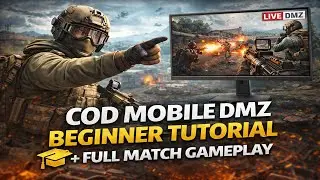 COD Mobile DMZ | Beginner Tutorial + Full Match Gameplay(Call of Duty Mobile)