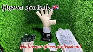 Gksaver sports uk 🇬🇧 professional football gloves 🧤 top #sports #football #gksaver