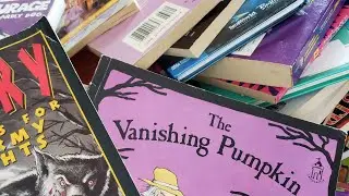 Vintage YA and kids horror book haul-So much 90s nostalgia!