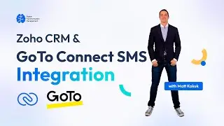 GoTo Connect / Jive Text Messaging WorkFlow - Zoho CRM