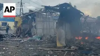 Russia continues strikes on civilian infrastructure in the Kharkiv region