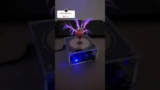 Hard to believe this is real | Magic Beat Tesla Coil lightning toys #shorts #short #youtubeshorts