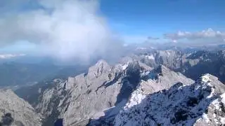 Zugspitze summit panorama