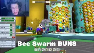 GRINDING WITH CHAT UNTIL PETAL BELT | I'm BUNS at Bee Swarm Simulator