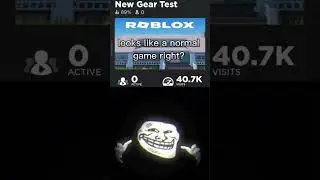Troll Face | New Gear Test Roblox game