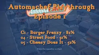 AutomaChef Playthrough Ep 1 - Burger Frenzy!