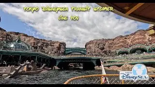 Tokyo DisneySea Ride Through Transit Steamer Line POV | Full Scenic Boat Tour 2025