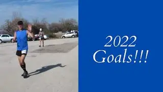 2022 Goals - for running and the channel