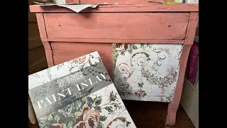 Decorizing Your Life is live! Ch&acirc;teau Paint inlay iron orchid.