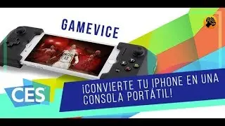 CES2018 - GAMEVICE: Convierte tu smartphone en una consola port&aacute;til.