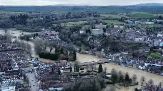 Bridgnorth Shropshire Floods - February 2022