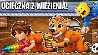 UCIEKAMY Z WIĘZIENIA NAJWIĘKSZĄ DZIURĄ w ROBLOX!