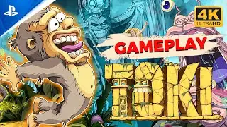 TOKI (Remake) Gameplay 4K 60 FPS (PS5,PC,SWITCH)