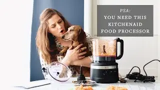 UNBOXING: the KitchenAid 7 Cup Food Processor that chops, slices, purees, & shreds!