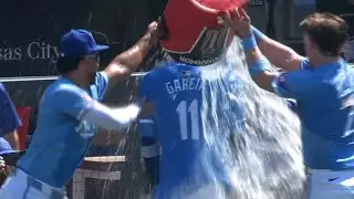 Maikel Garcia Postgame Interview after Hitting First Career Walk Off Hit