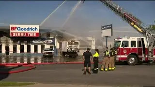 Family loses priceless heirloom in Windsor tire store fire