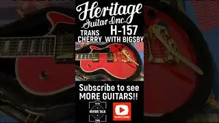 Heritage H157 Cherry with Bigsby!  