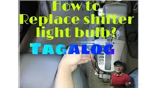 How to change shifter light bulb VIOS/ How to replace shifter light bulb/transmission? TAGALOG